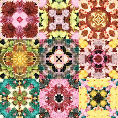 " Floral Cross Stitch " by Jenean Morrison