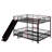 Metal Bunk Bed With Slide And Guardrails-1802103692-1802103681