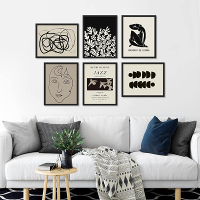 «Duotone Portrait Flower» 6 pièces par Henri Matisse