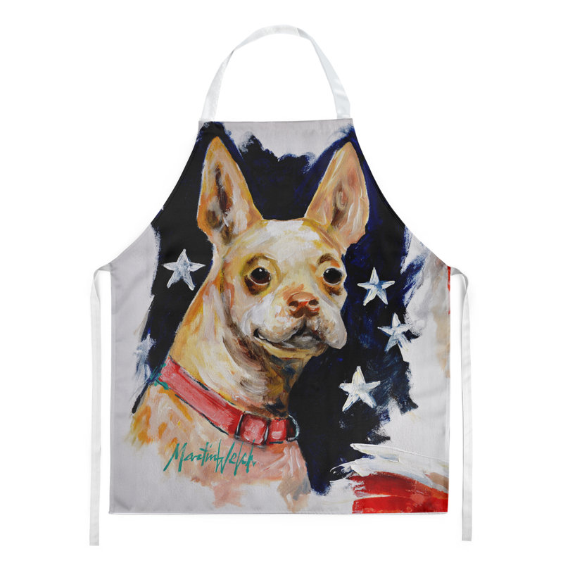 Chevy Boston Terrier Tablier
