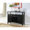 Wood Wine Rack Buffet Cabinet Storage Console Table