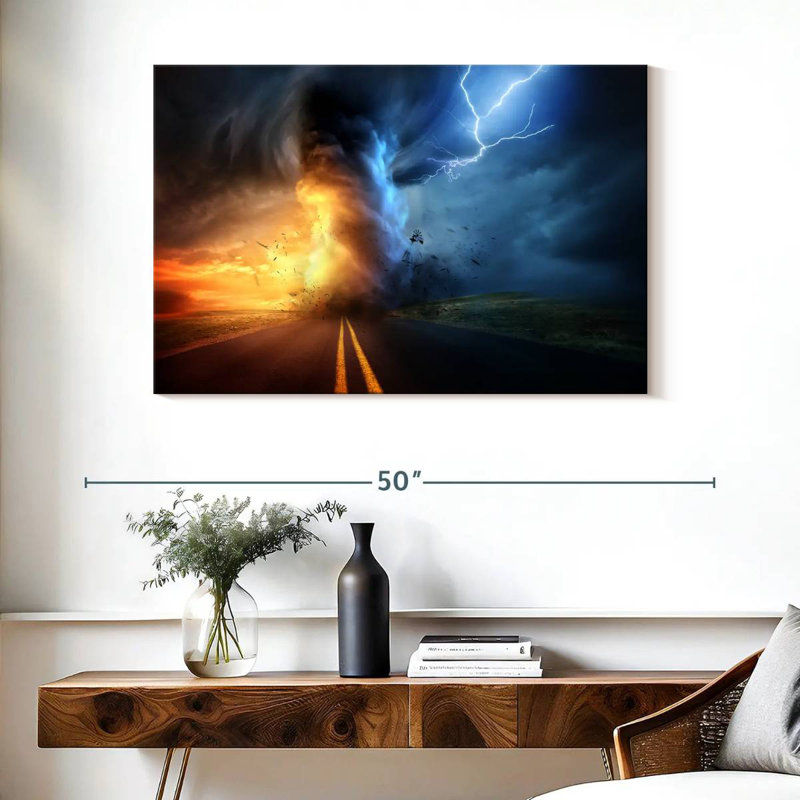 Tornade d'Alvord et orage