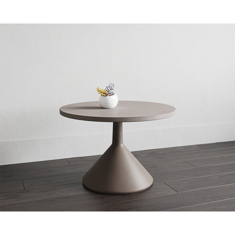 Table de bout en béton Maus - gris