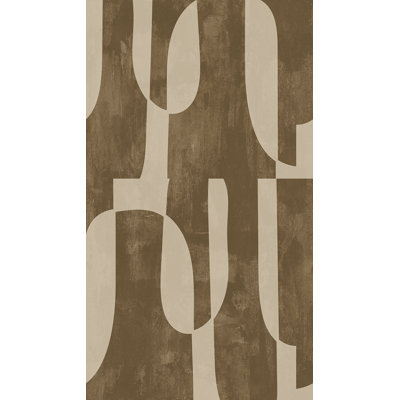 Mod Monolith Brown Wall Mural