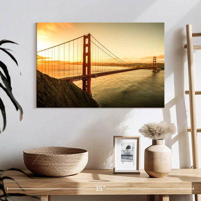 Majestic Golden Gate Sunrise