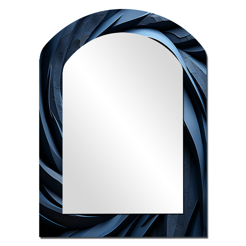 Miroir mural Spiraling, 34 po x 25 po
