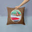  Housse et insert de coussin d'extérieur carré Mona Lisa avec Corgi