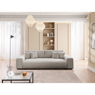 Mollis 4 Seater Corduroy Sofa Bed