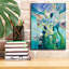 «Aquatic Coffee Break» par David Galchutt, art mural sur toile-1976468109