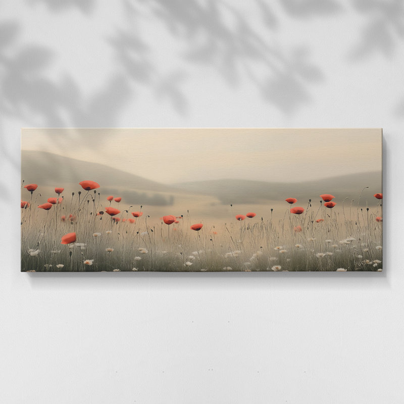 Botanical Series-CC XXXVIII - Toile tendue avec châssis - Prêt à être accroché, H 12 po x l 30 po