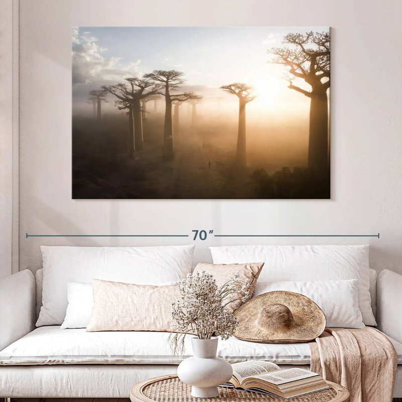 Harnek Baobab Avenue Madagascar, 34" H x 51" W