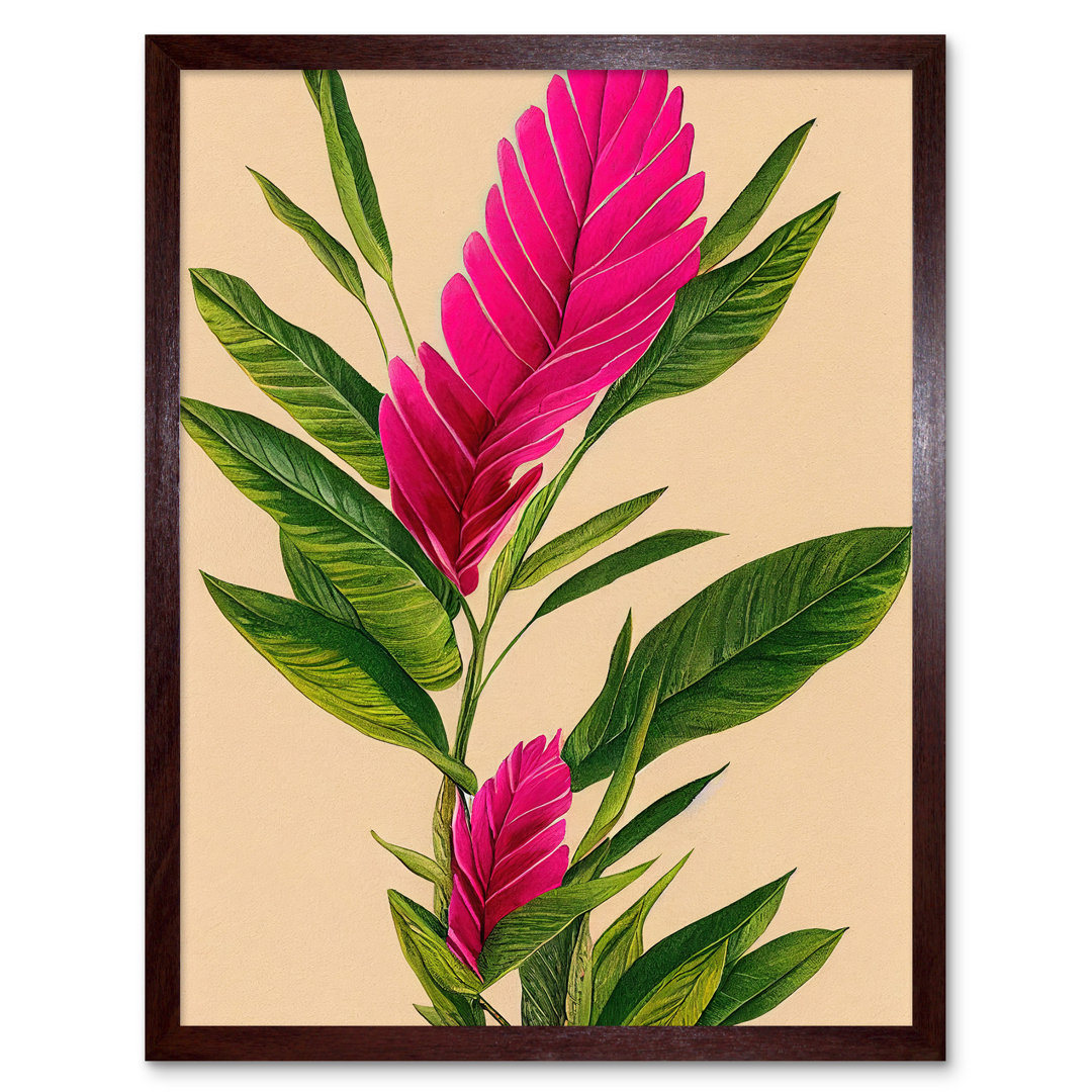 Tropical Hawaiian Botanical Exotic Floral - Print