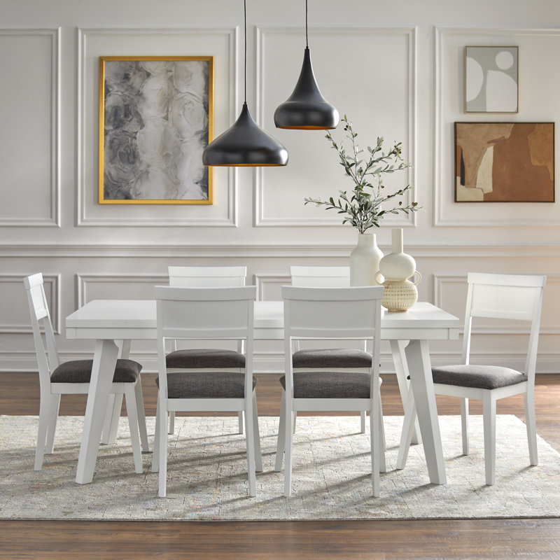 Ensemble repas pour 6 personnes Ladwig, Blanc