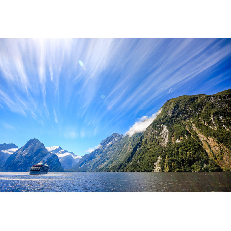 New Zealand - Milford Sound, 81cm H x 122cm W x 3.8cm D