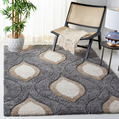 Altizer Shag Performance Geometric Rug