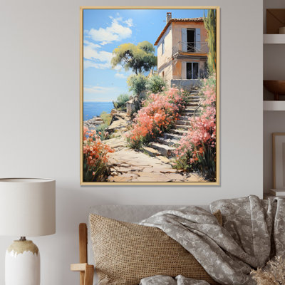 Sommet chalet dans les Alpes françaises 3 - art mural paysage