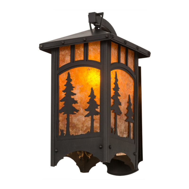 Tall Pines 1 - Light Outdoor Wall Lantern