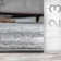 Tapis oriental gris foncé Shipley
