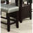 Counter Height Bench In Dining Area, Silver Faux Leather Cushioned Seat, Robust Wooden Base, Modern Appeal Room Bench, Comfy Stable Construction,-1257322697