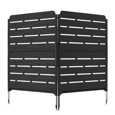 50 In. Plastic Fence Privacy Screen With 2 Panels