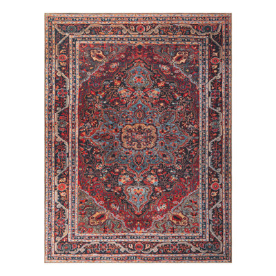 Gamero Chenille Geometric Indoor Rug