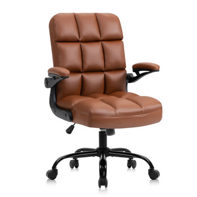 Mignon fauteuil de bureau en similicuir