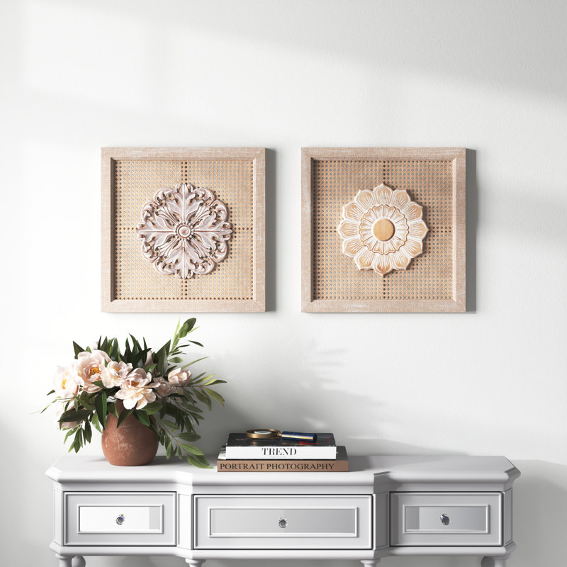 Atene 2 Piece Decorative Wall Décor Set