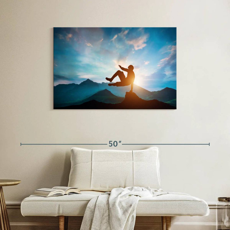 Sireci Rock Leap, 26" H x 39" W