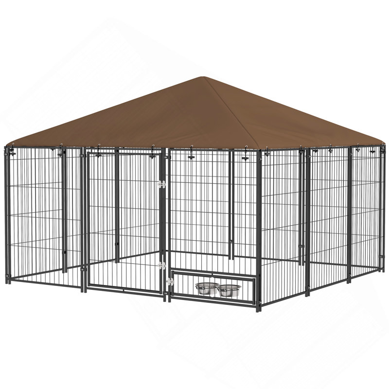 Outside Dog Kennel