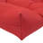 Outdoor Solid Adirondack Cushion 20 x 20 in Red
