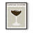 Espresso Martini Framed Print - Solid Wood-1295893648-1295893658