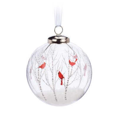 2.75'' Glass Animals Ball Ornament