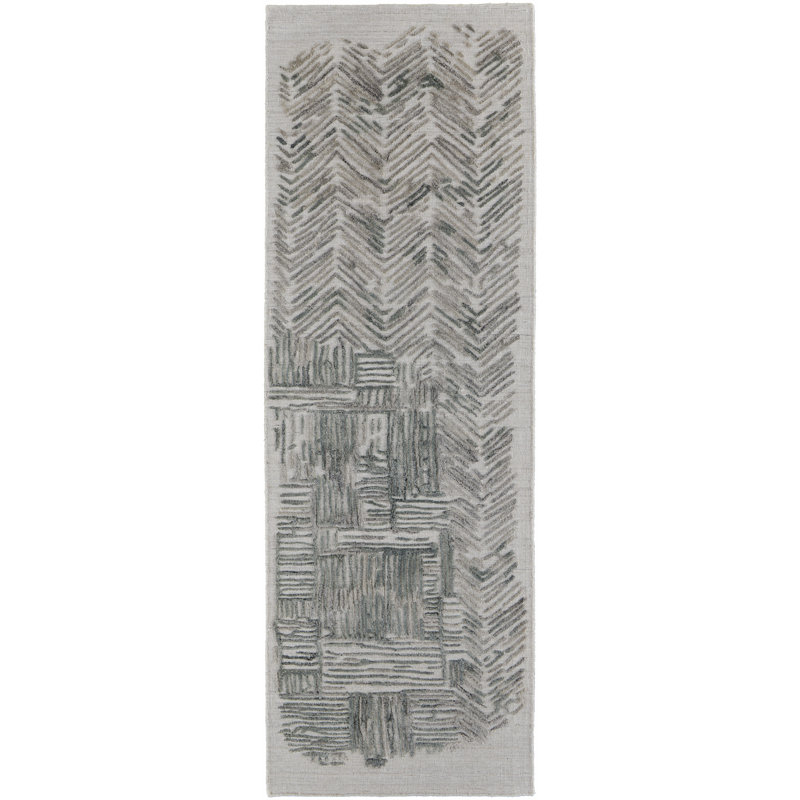 Camdenton Chevron Indoor Rug, Runner 2'9" x 10'