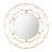 Bidinger Metal Flat Wall Mirror