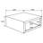 Mesa Natural Square Coffee Table