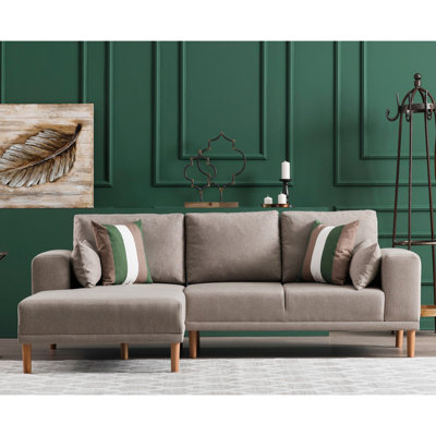 Upholstered L-Shaped Sectional