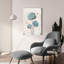 «Geranium Study 1» par Katie pertiet, art mural en verre acrylique-169533115