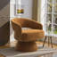 Upholstered Swivel Armchair-2037472831