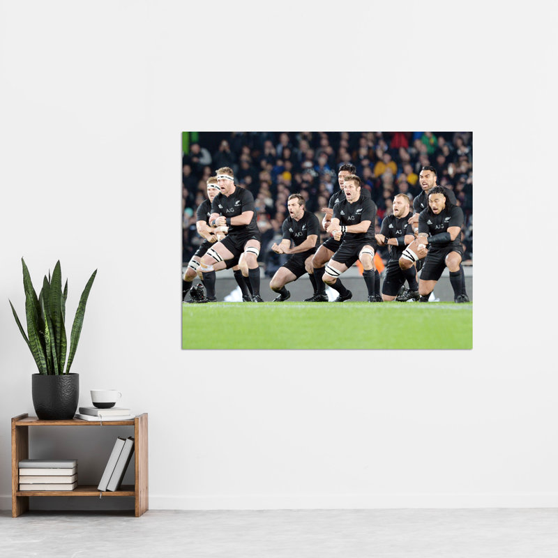 New Zealand Rugby Legends World Cup Haka - No Frame Art Prints