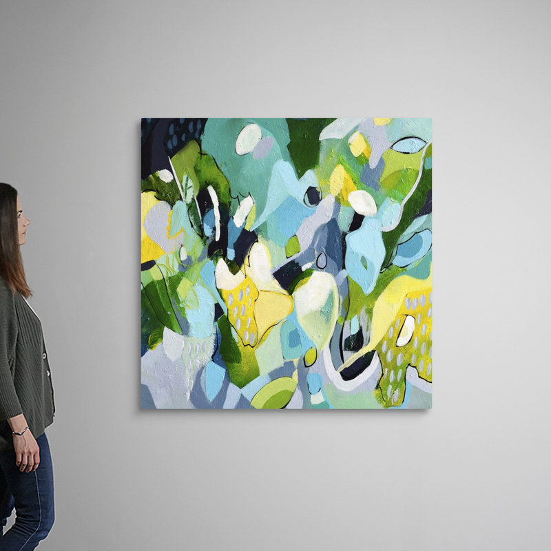 «Dinner Party Ii» par TA Marrison - reproduction sur toile, Toile tendue, H 48 po x l 48 po x P 1,25 po