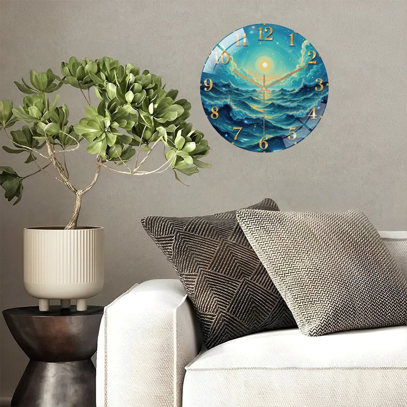 Horloge murale 12 po