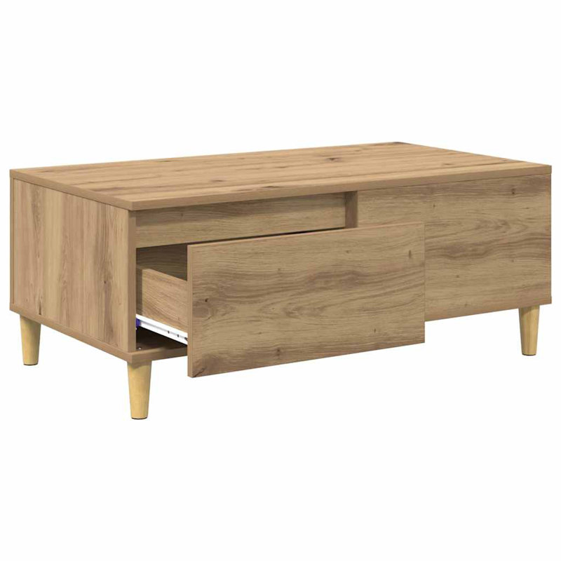 Coffee Table with Storage, Artisan Oak