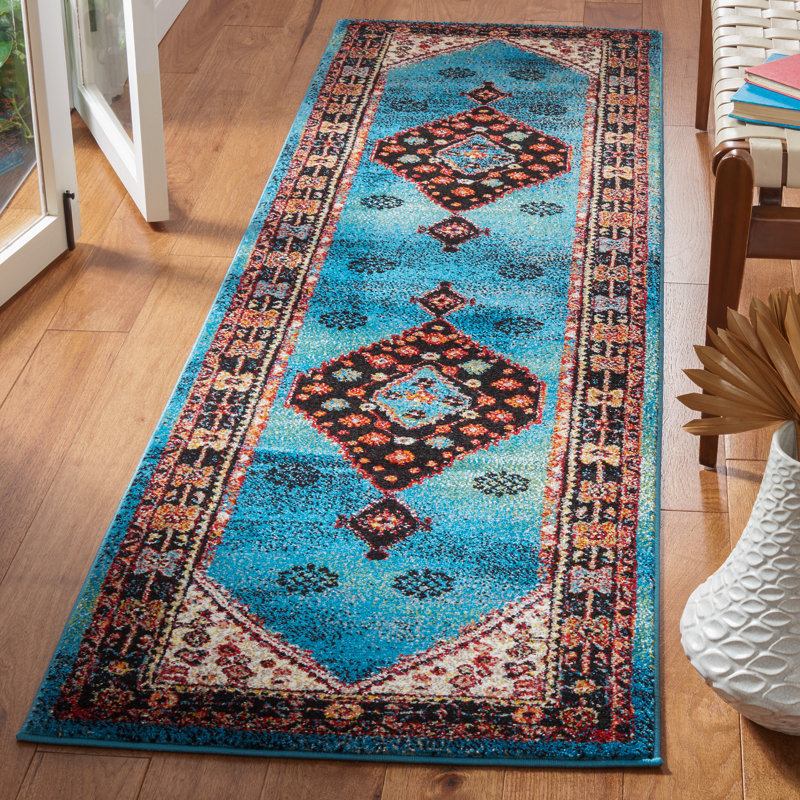 Vintage Hamadan Performance Oriental Rug, Runner 2'3" x 8'
