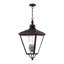 Lanterne suspendue d'extérieur 4 lumières Afizah