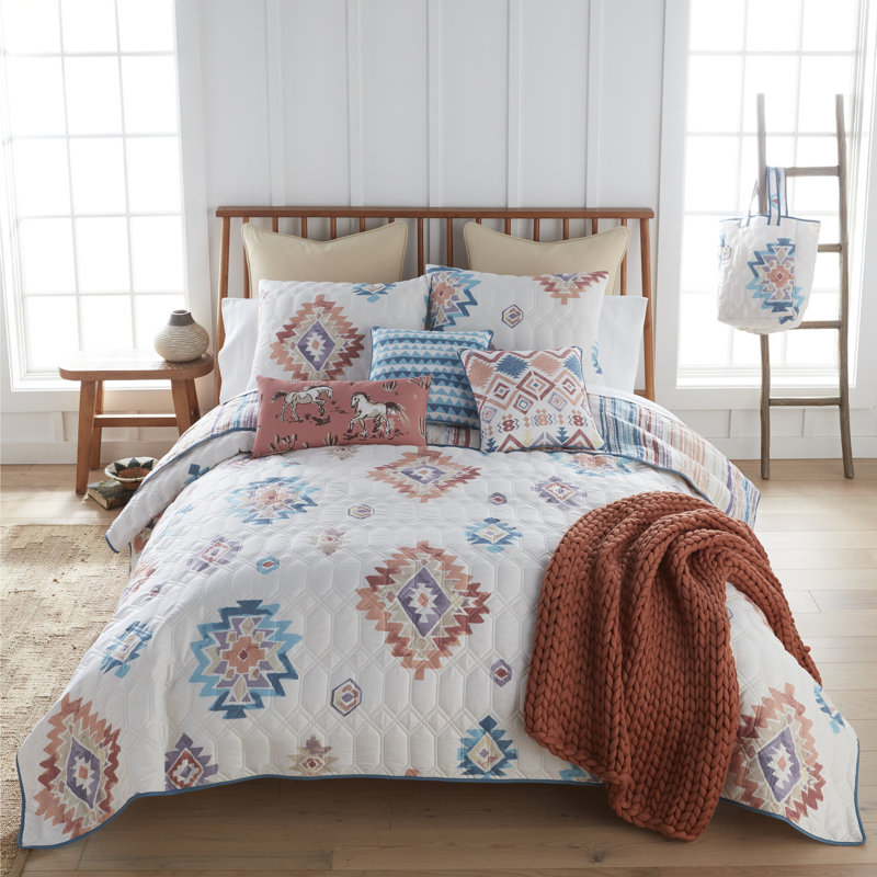 Geometric Reversible Throw Pillow