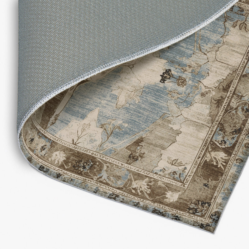 Tapis intérieur et extérieur Antiquity Grace, Rectangle 1 pi 6 po x 2 pi 6 po