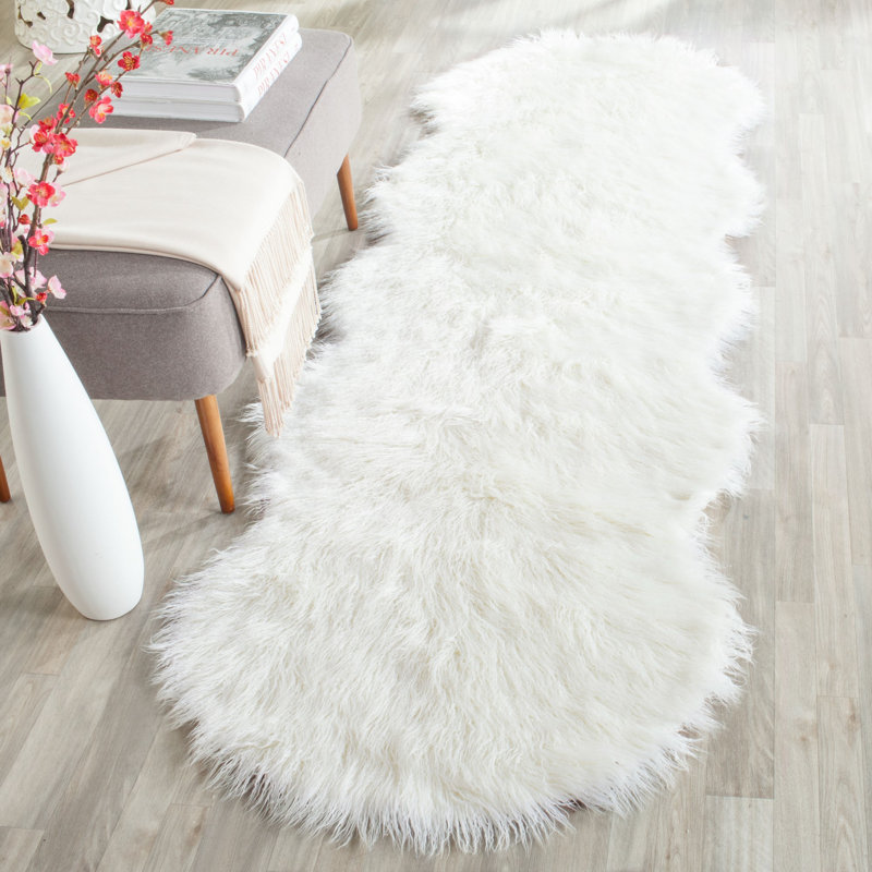 Tapis ivoire Chapman, Tapis de couloir 2 pi 6 po x 6 pi