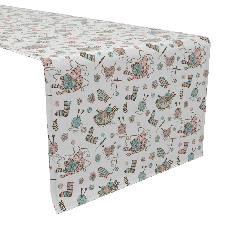 Rectangular Cotton Twill Table Runner
