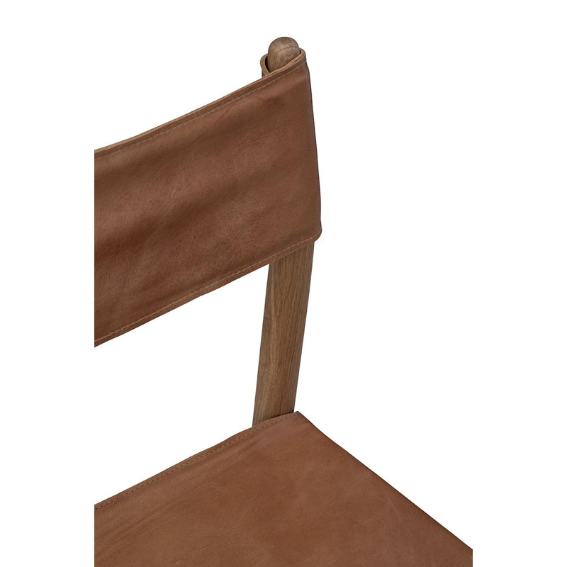 Solid Wood Dining Chair, Brown