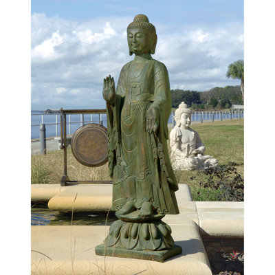 Statue Der Beleuchtete Buddha